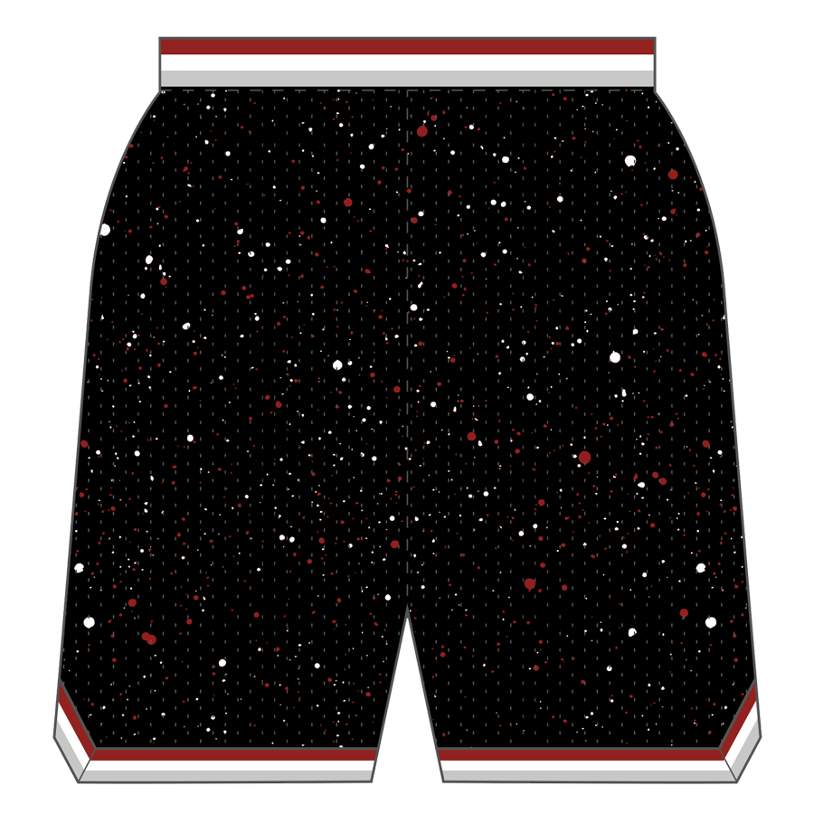 ACA Eagles Paint Splatter Retro Mesh Shorts