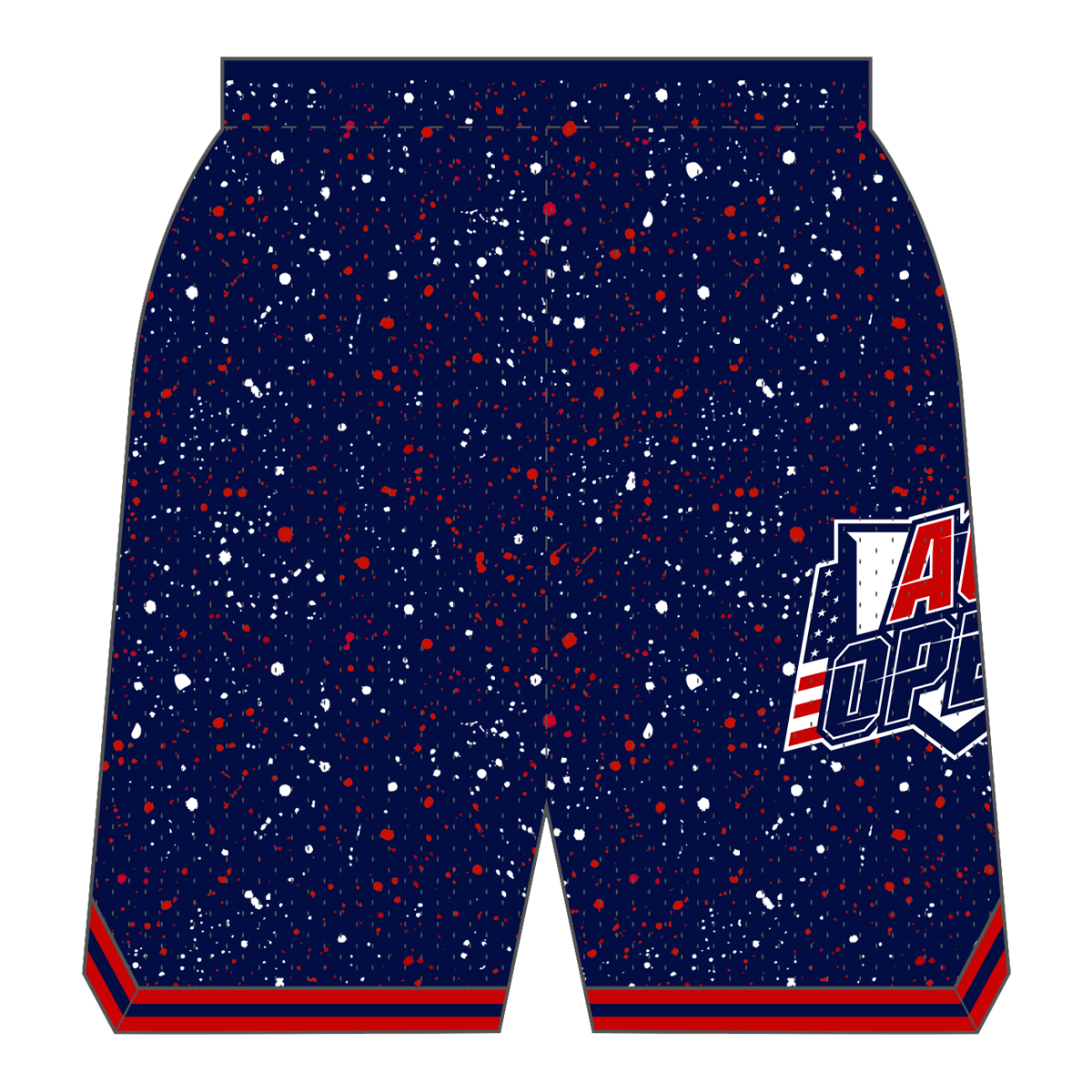 AC Open Custom Retro Mesh Shorts