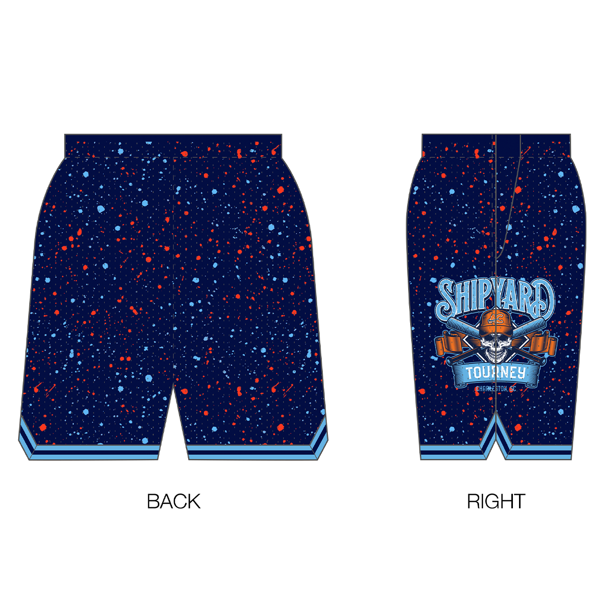 Shipyard Tourney Custom Retro Mesh Shorts