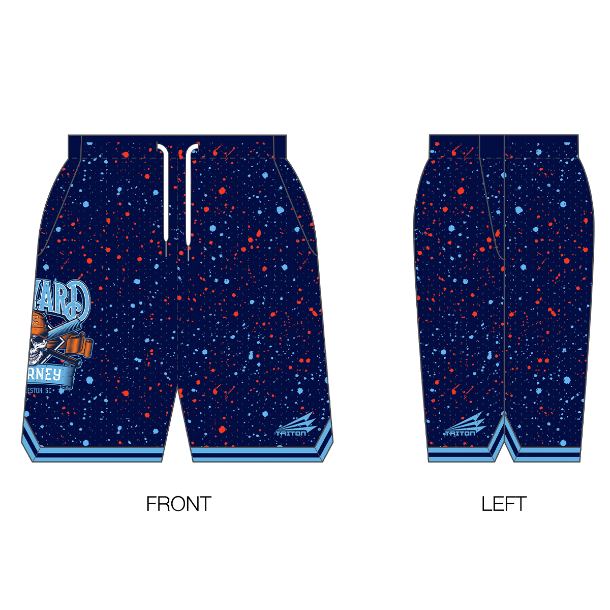 Shipyard Tourney Custom Retro Mesh Shorts
