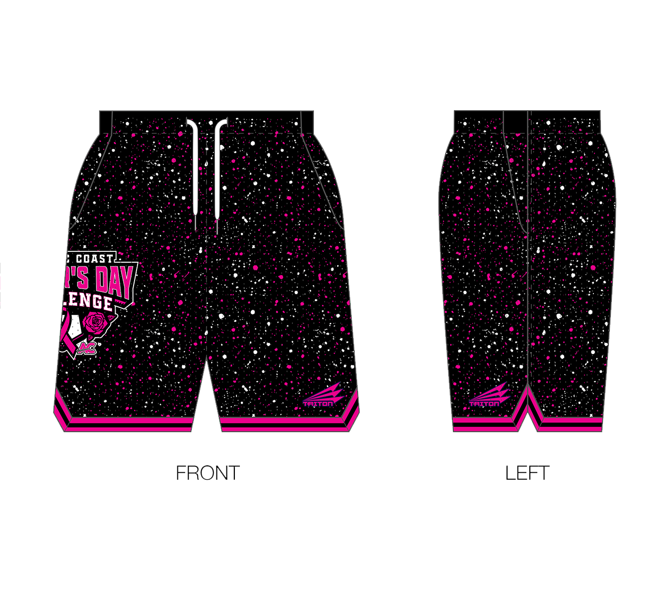 Mother's Day Challenge Custom Retro Mesh Shorts