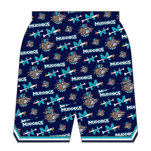 Triton Muddogs Custom Retro Mesh Shorts