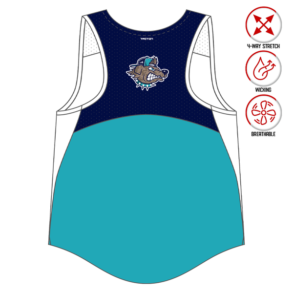 Triton Muddogs Women's NanoTank Racerback