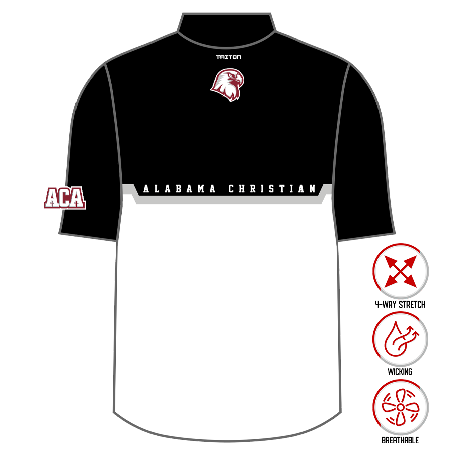 ACA Eagles NanoZip Pullover (Shortsleeve)