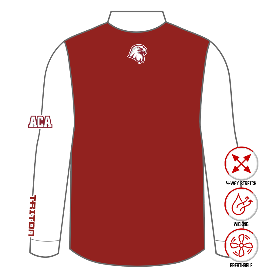 ACA Eagles NanoZip Pullover (Longsleeve)