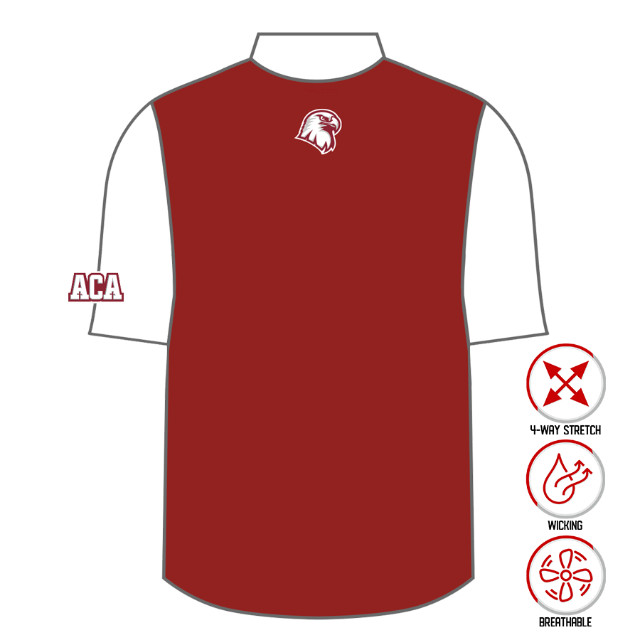 ACA Eagles NanoZip Pullover (Shortsleeve)