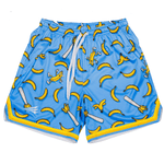 Nukes N Naners Bananas Retro Baseball Lifestyle Shorts Triton
