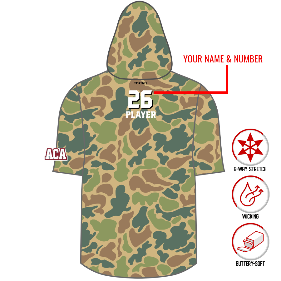 ACA Football Duck Camo HyperMAX Pullover