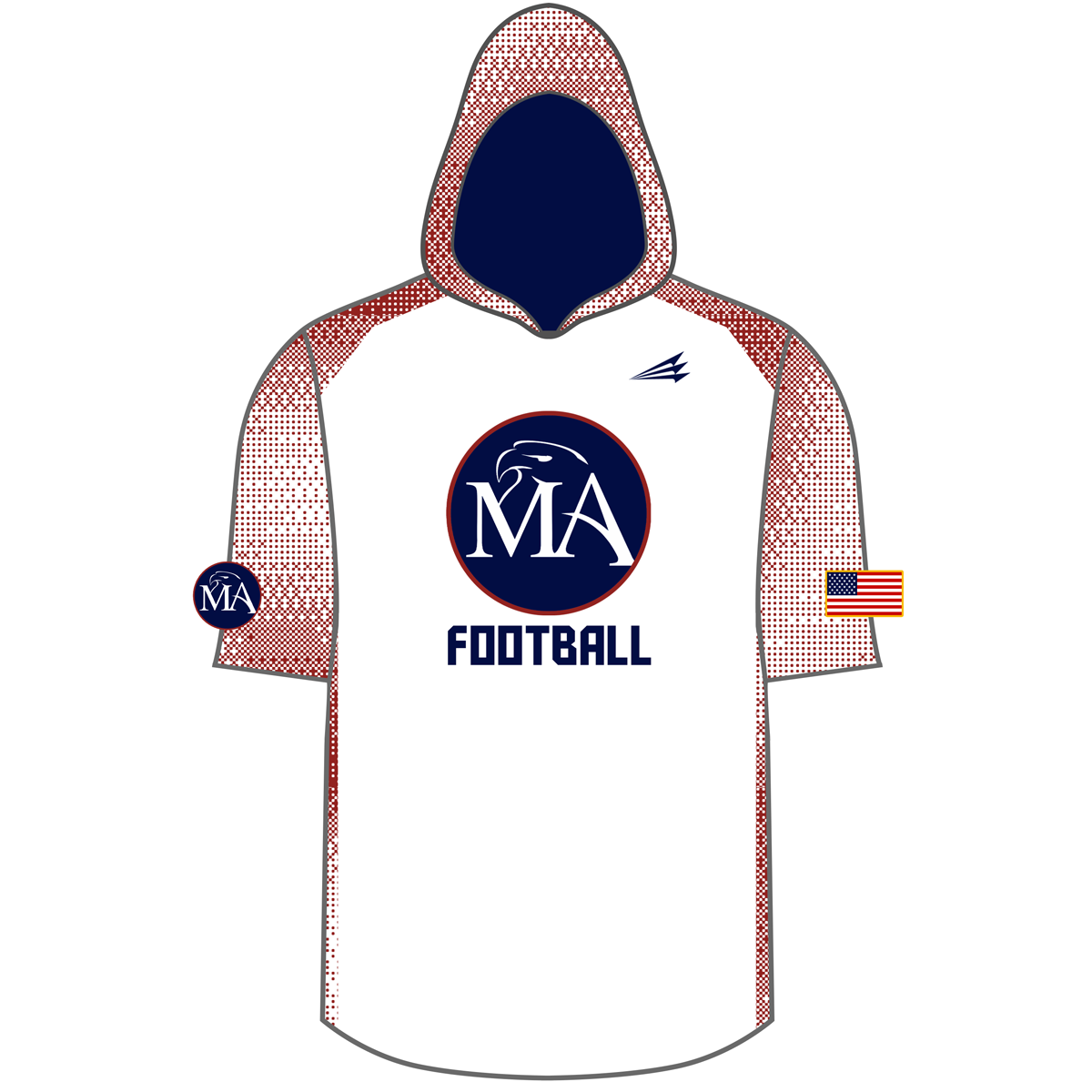 Montgomery Academy Flag Football Custom HyperMAX Pullover