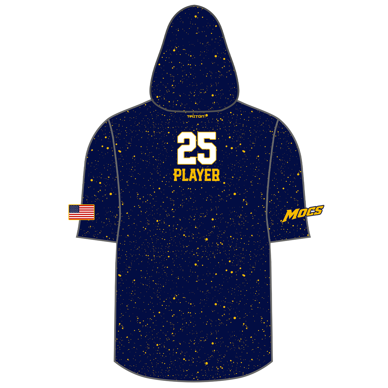 Montgomery Mocs Custom HyperMAX Pullover (Paint Splatter)
