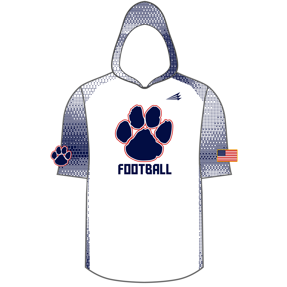 Trinity Flag Football Custom HyperMAX Pullover