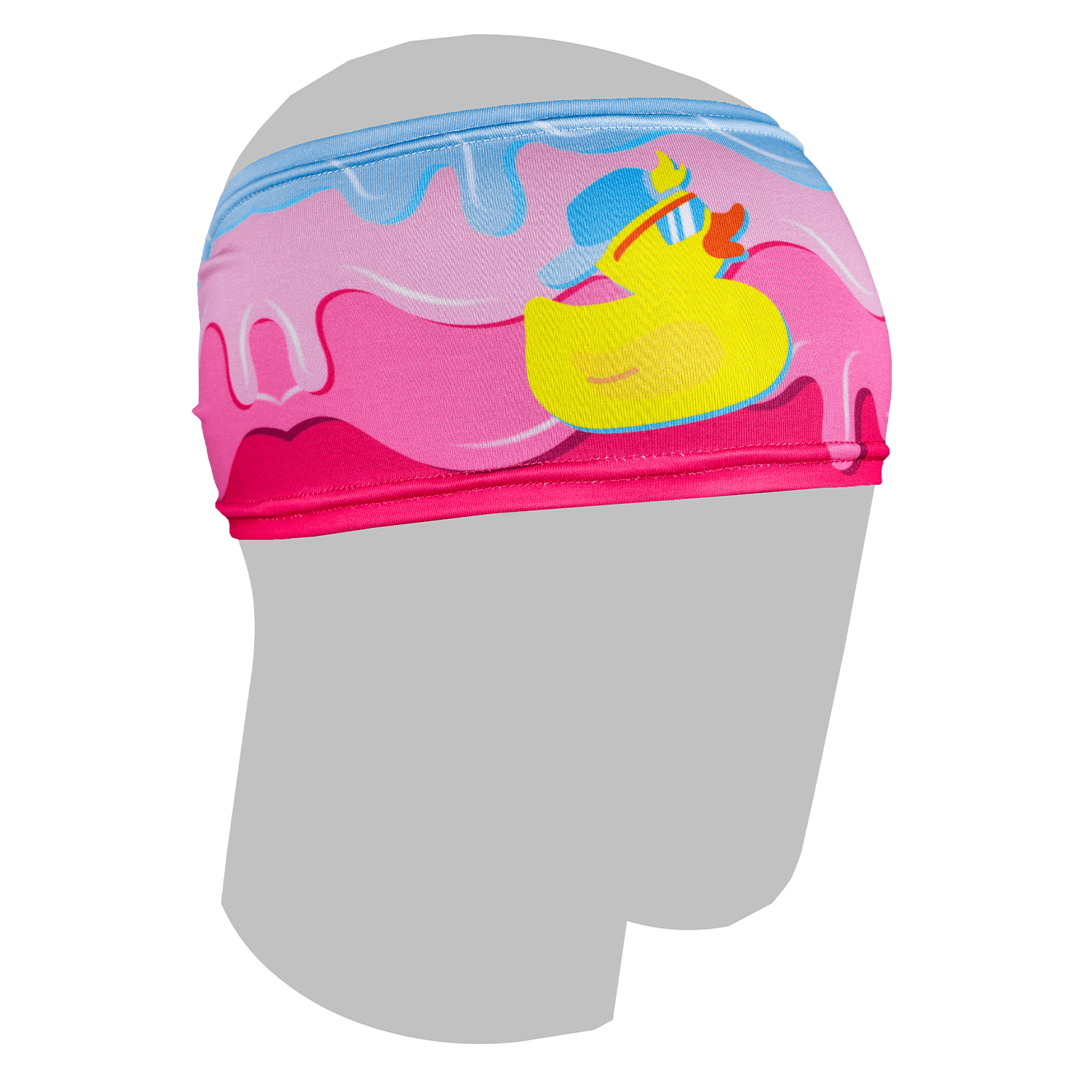 Beach Balls and Batflips Baseball Headband Rubber Duck Pool Party