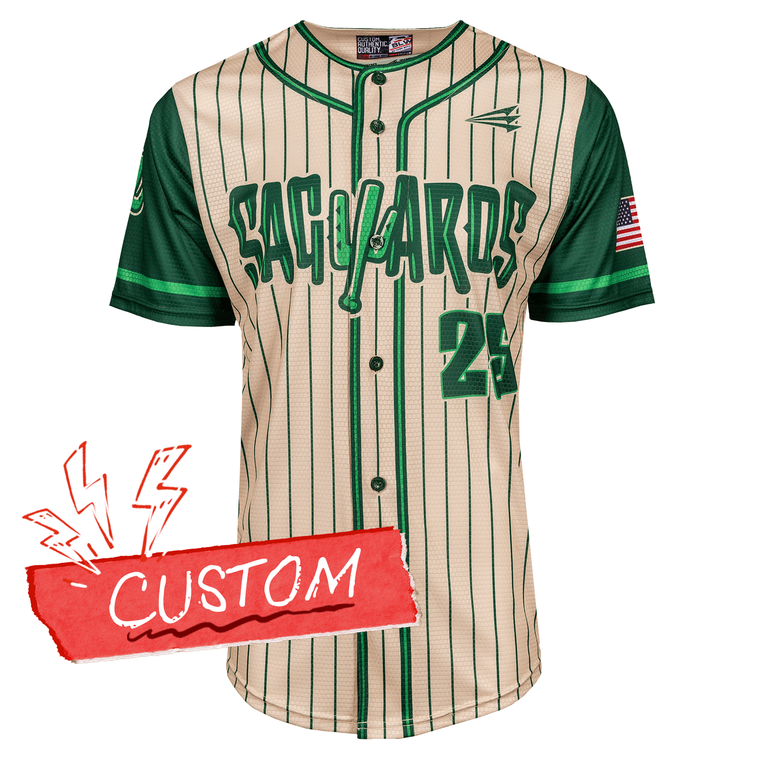 Arizona Saguaros Custom Official BLW Jersey