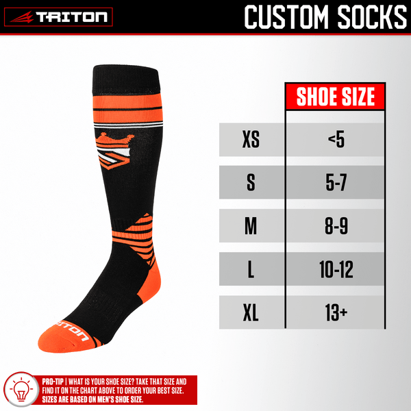 Blue Sox Sports Custom Socks