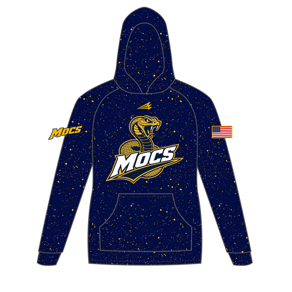 Montgomery Mocs Custom Vulcan Hoodie (Paint Splatter)