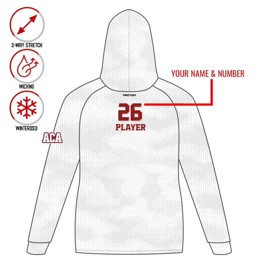 ACA Football HexaCamo Vulcan Hoodie