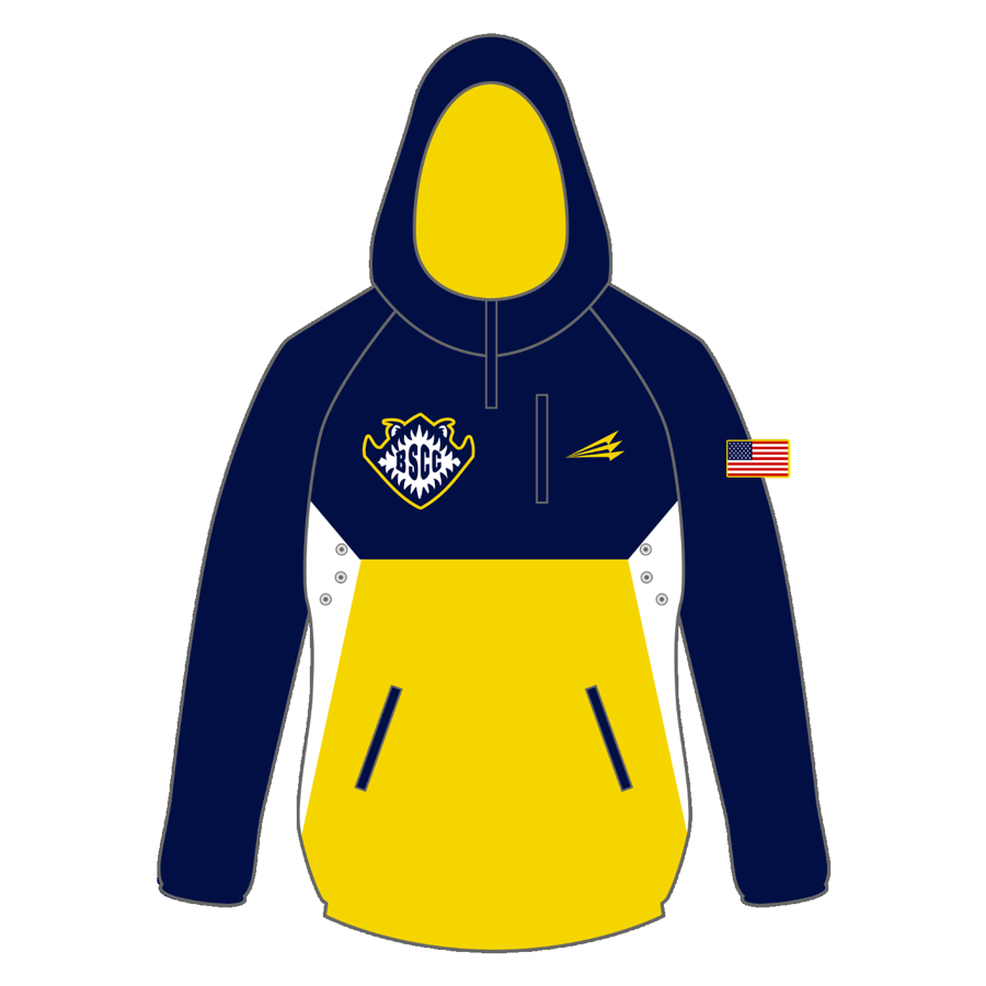 BSCC Barracudas Custom Gladiator Hoodie